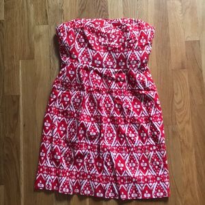 J. Crew red sundress